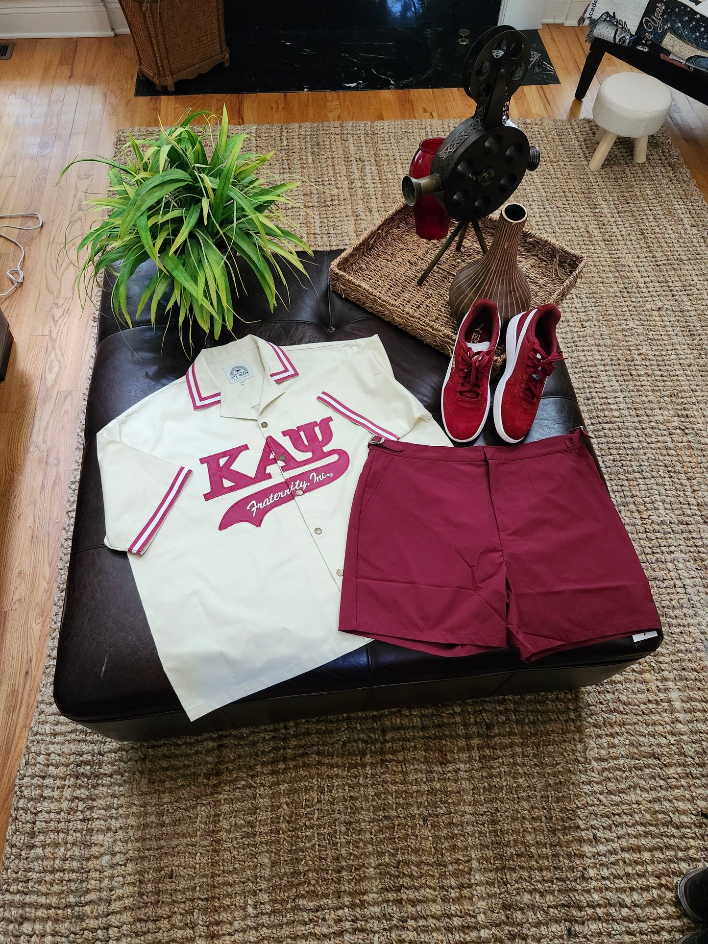 EXCULSIVE -Kappa Alpha Psi Short sleeve Twill shirt