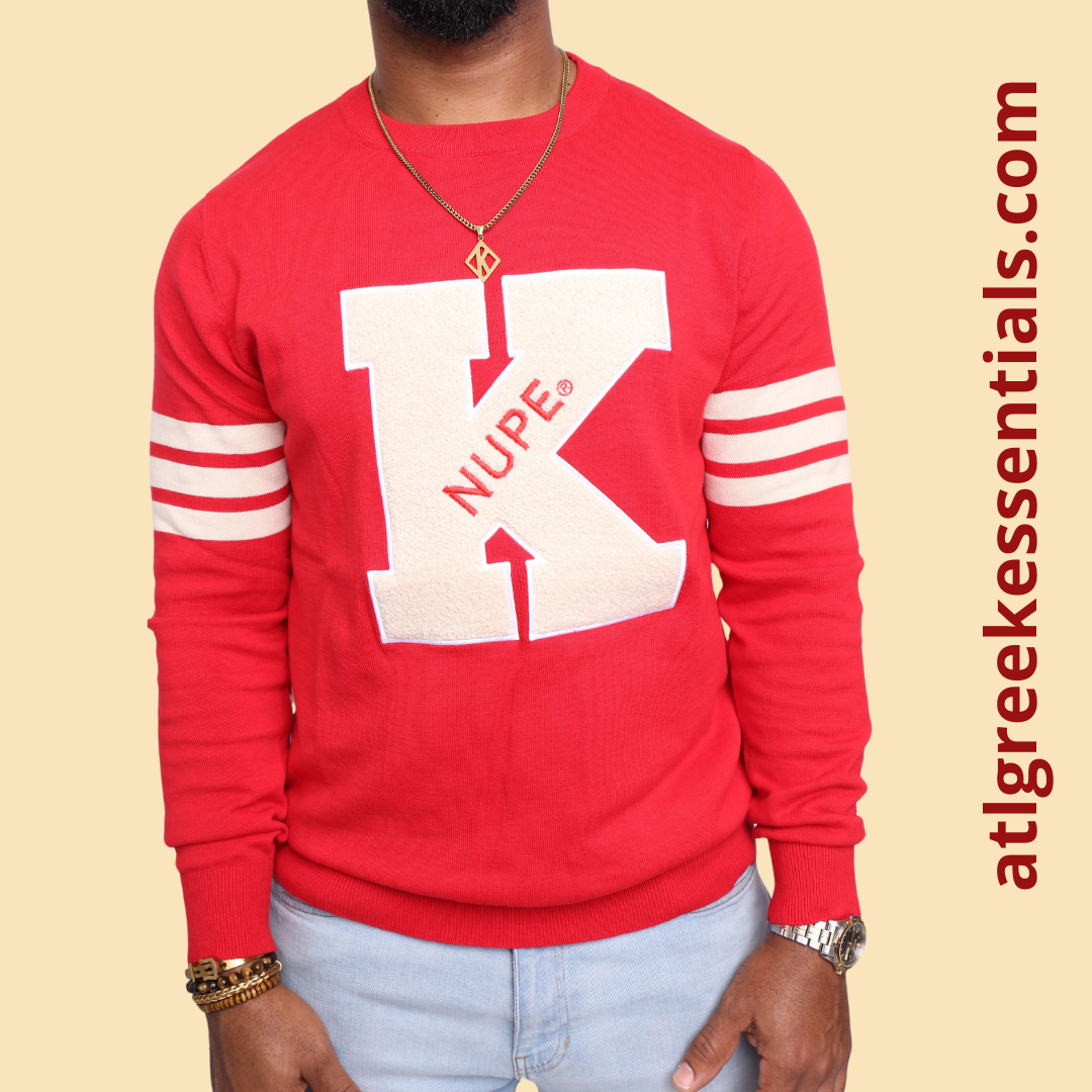 Chenille K Knit Sweater