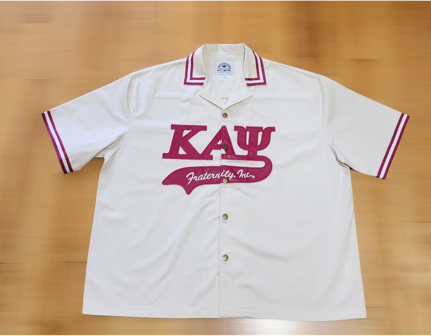 EXCULSIVE -Kappa Alpha Psi Short sleeve Twill shirt
