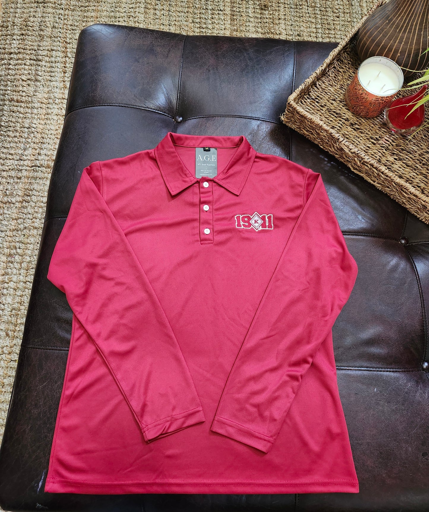 Krimson  1911 Long Sleeve Golf Shirt