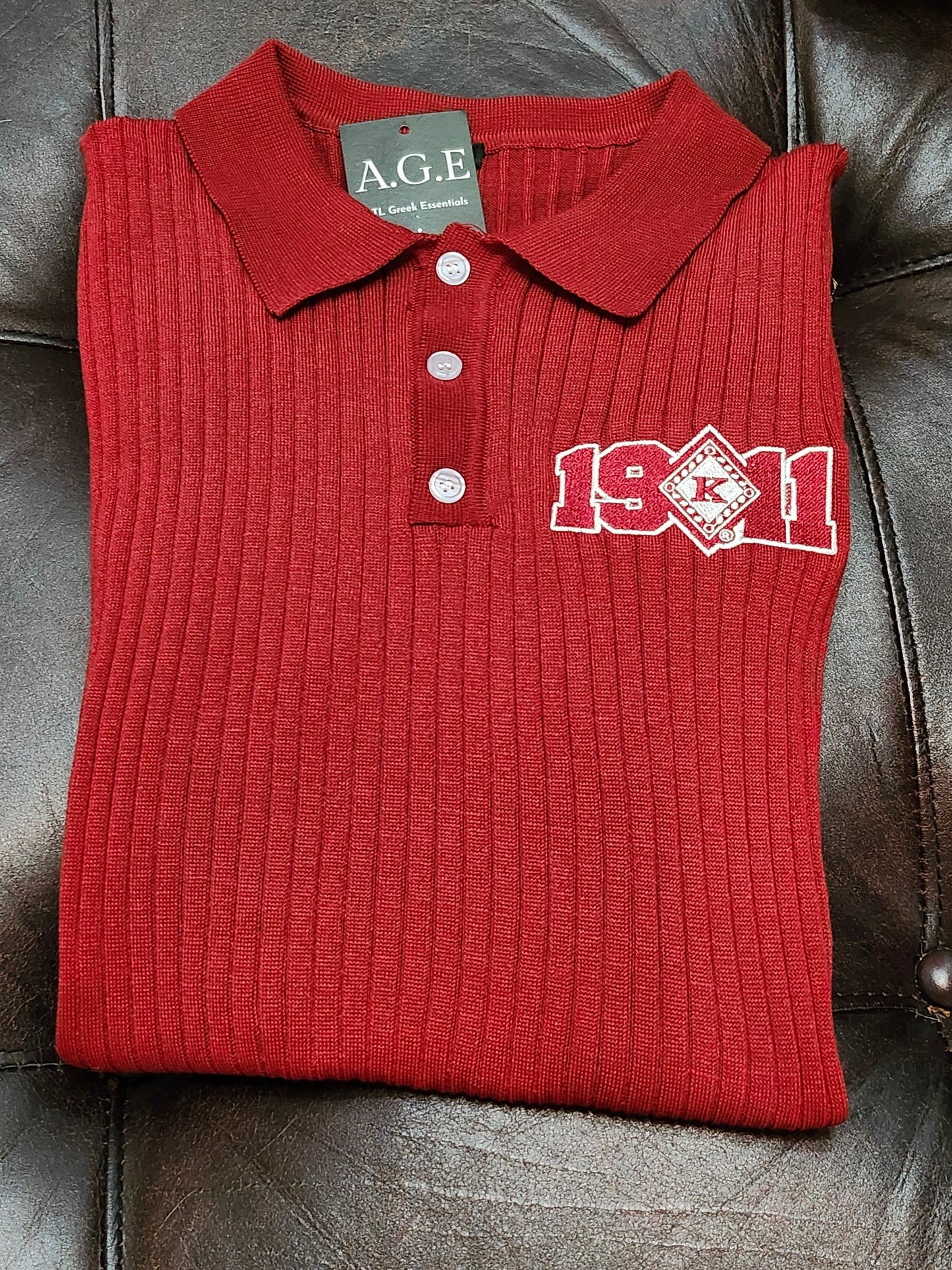 1911 Diamond Krimson Kasual polo shirt