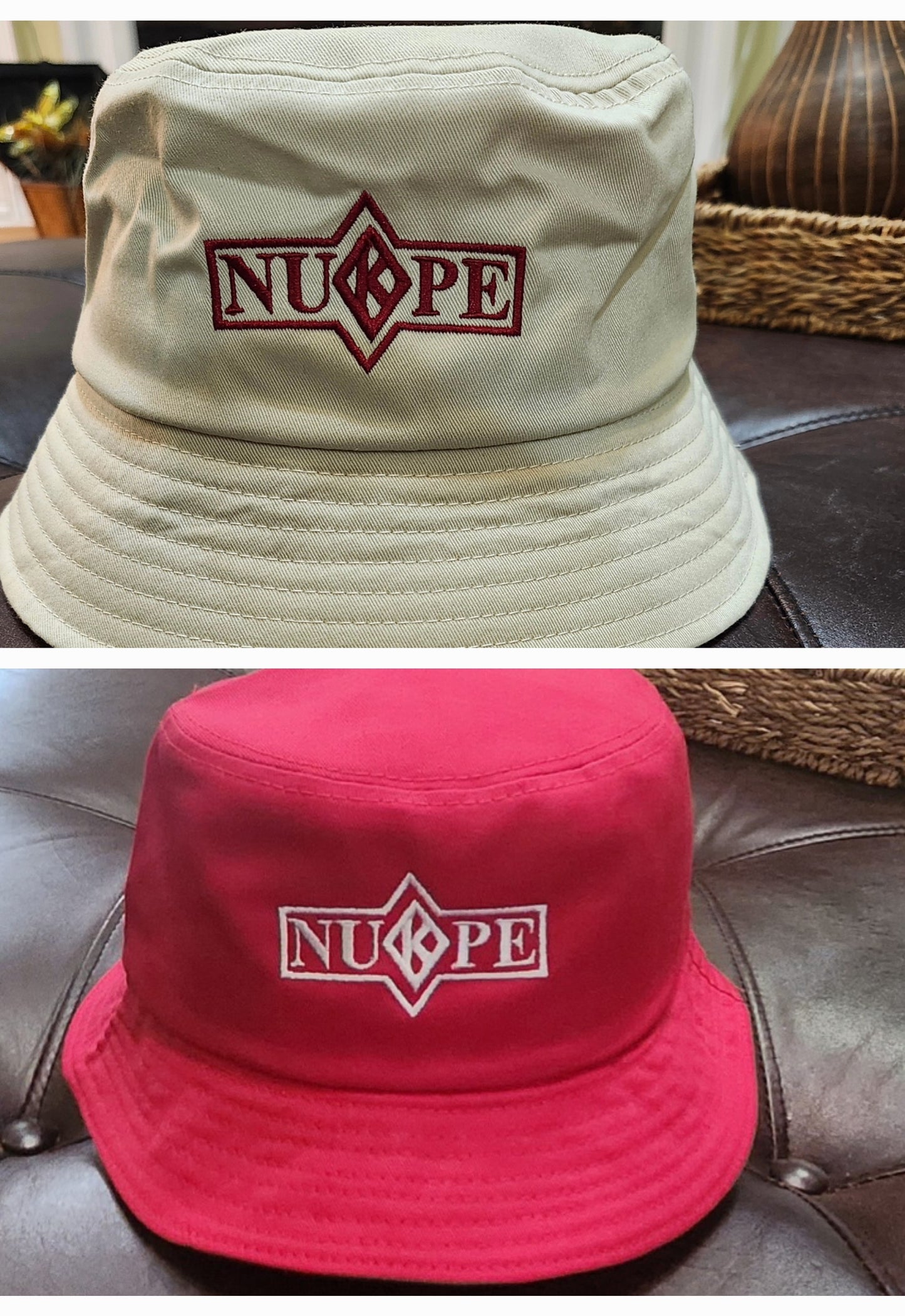 Kappa Alpha Psi Bucket hats- Krimson / Kream or Red and White