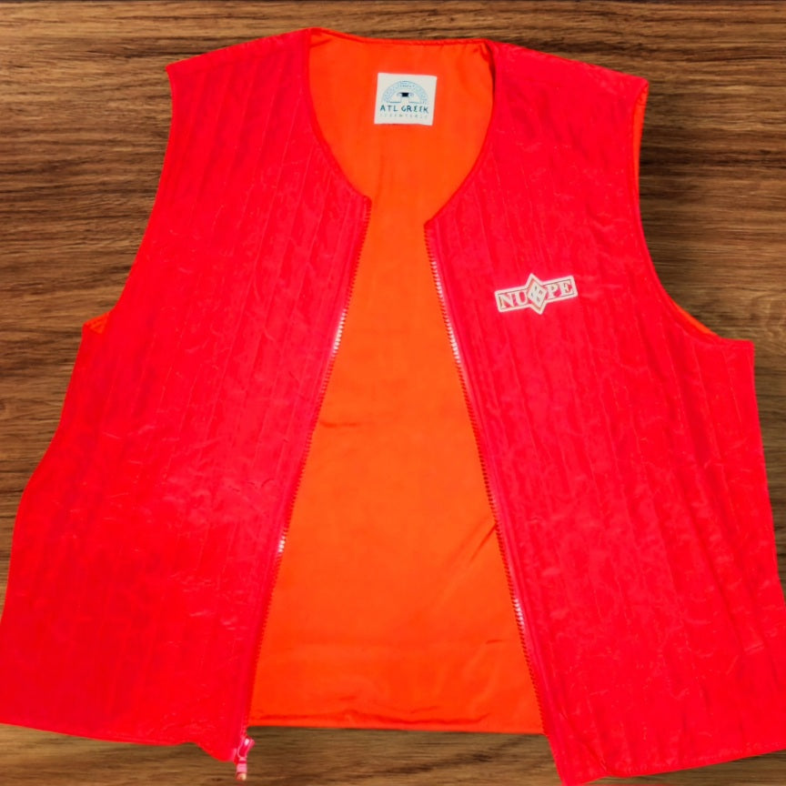 Kappa Alpha Psi NUPE Nylon Zip up Vest