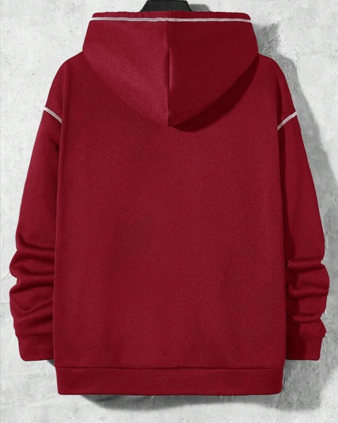 Kappa Alpha Psi Krimson and Kream top stitched Indiana hoodie.